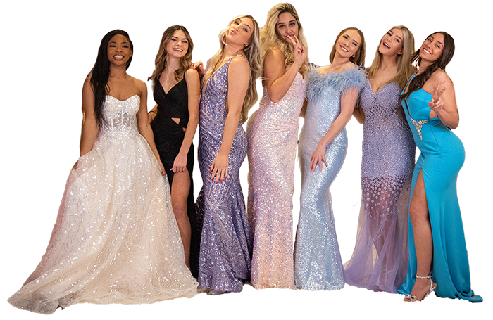 prom dresses from Lavish by Coral Rose in the Eastwood Mall in Niles, Ohio